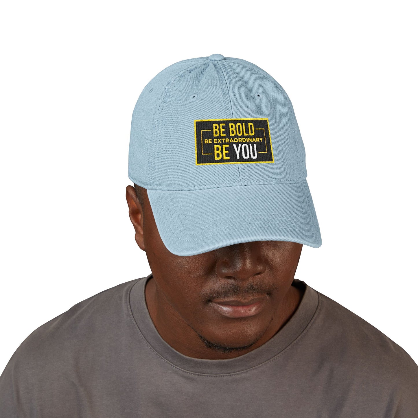 Denim Hat (Embroidery)