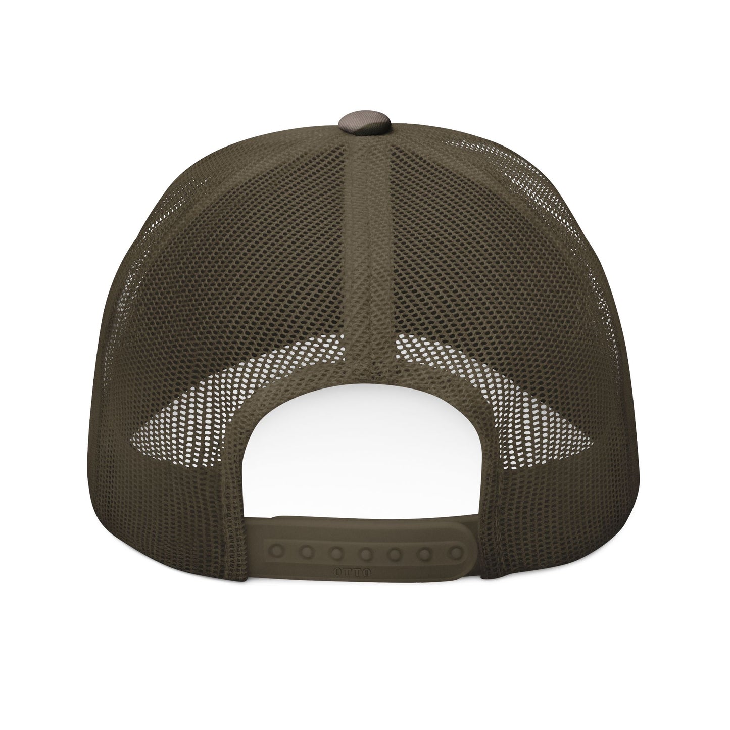 Camouflage Trucker Hat with 'Be Bold, Be Extraordinary, Be You' Embroidery, Outdoor hat, Casual wear, Gift for adventurers, Trendy headwear